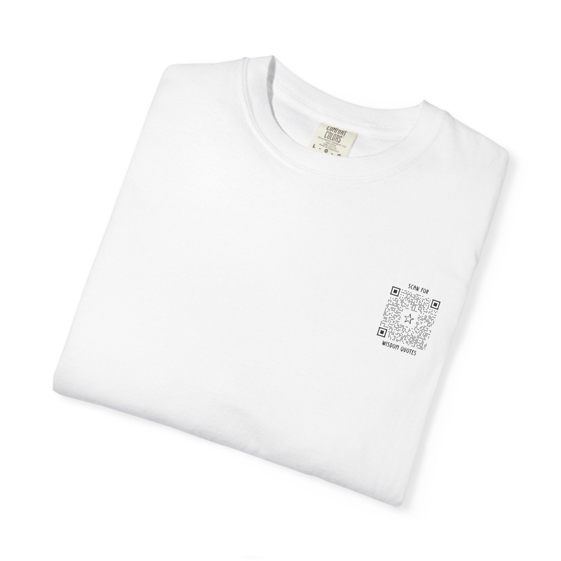 Inspiration – T-shirt – Scan for Wisdom Quotes - QR NATION