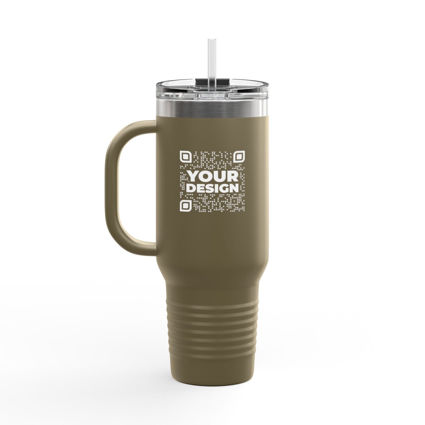 Insulated Travel Mug - QR NATION