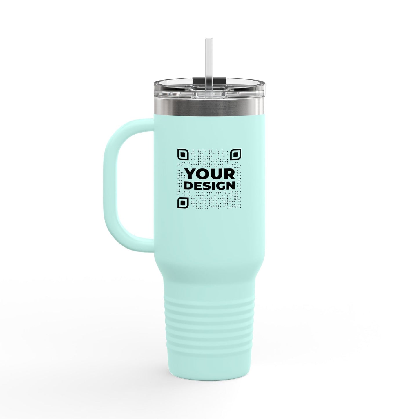 Insulated Travel Mug - QR NATION