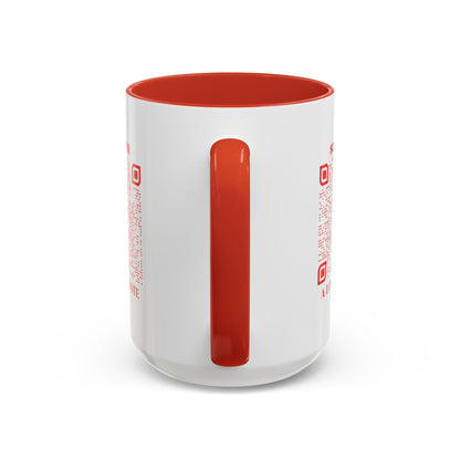Love – Mug – Red – Scan for a Love Quote - QR NATION