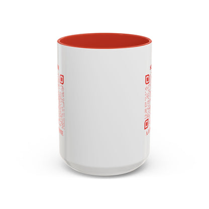 Love – Mug – Red – Scan for a Love Quote - QR NATION