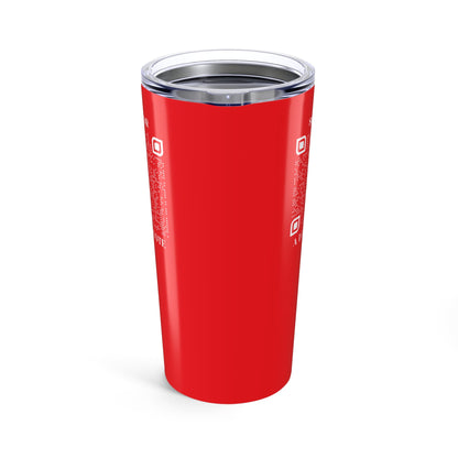 Love – Tumbler – Red – Scan for a Love Quote - QR NATION