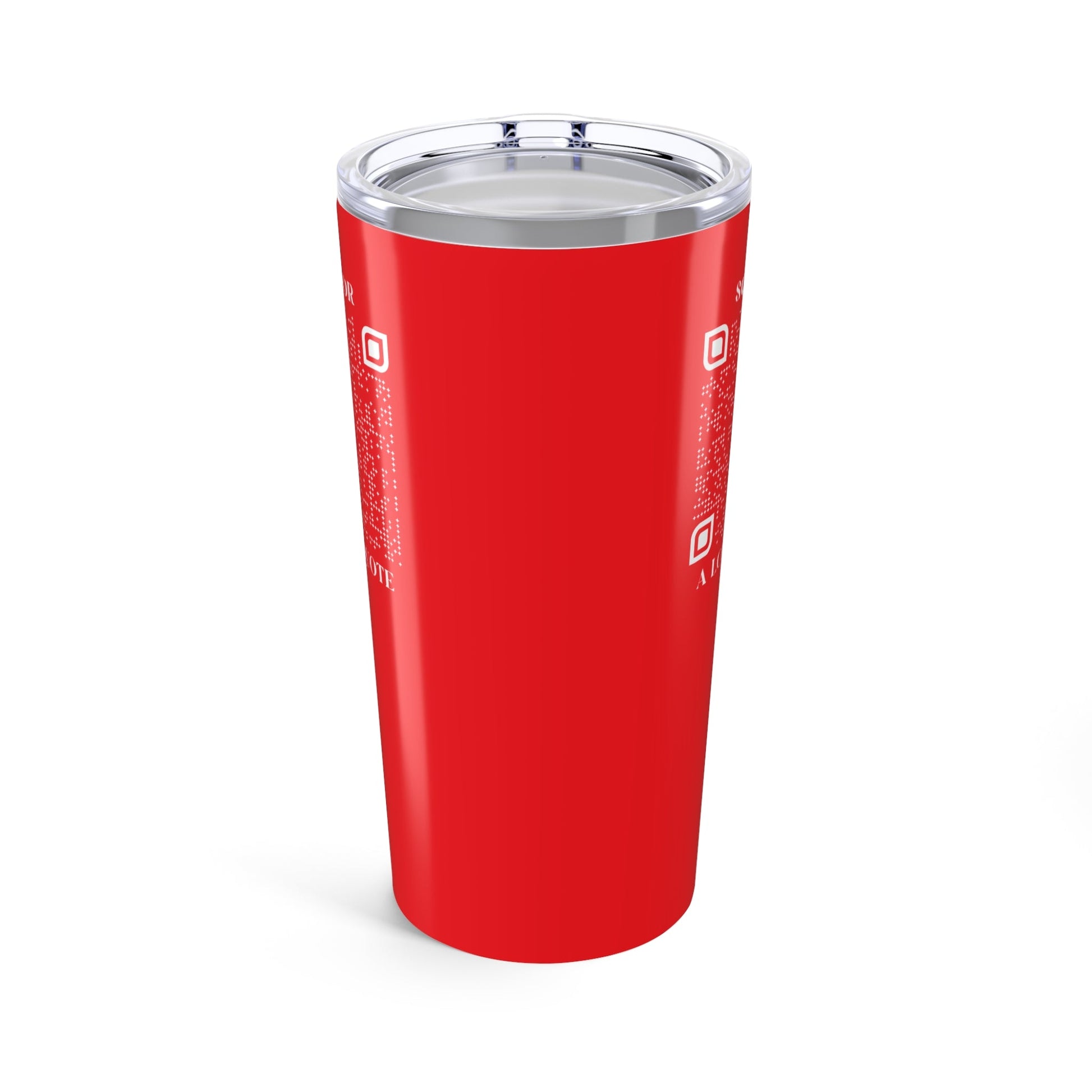 Love – Tumbler – Red – Scan for a Love Quote - QR NATION