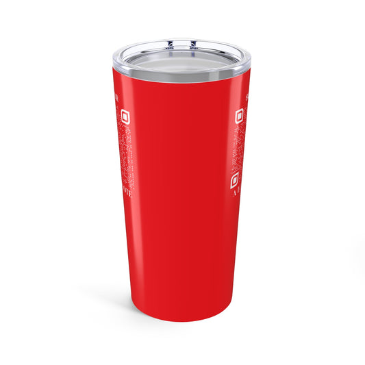 Love – Tumbler – Red – Scan for a Love Quote - QR NATION