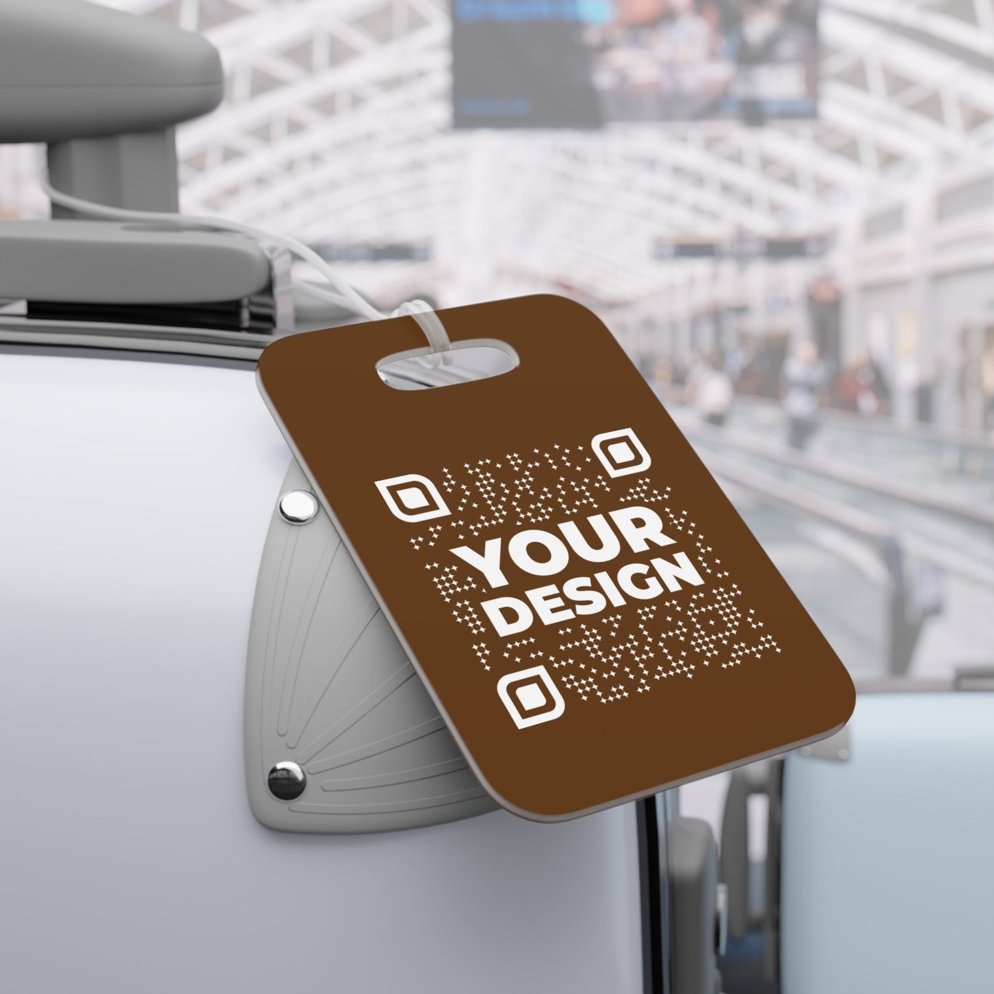Luggage Tag – Brown - QR NATION