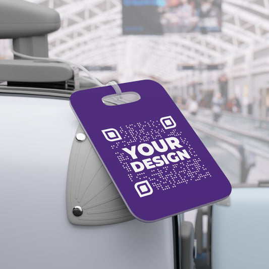 Luggage Tag – Purple - QR NATION