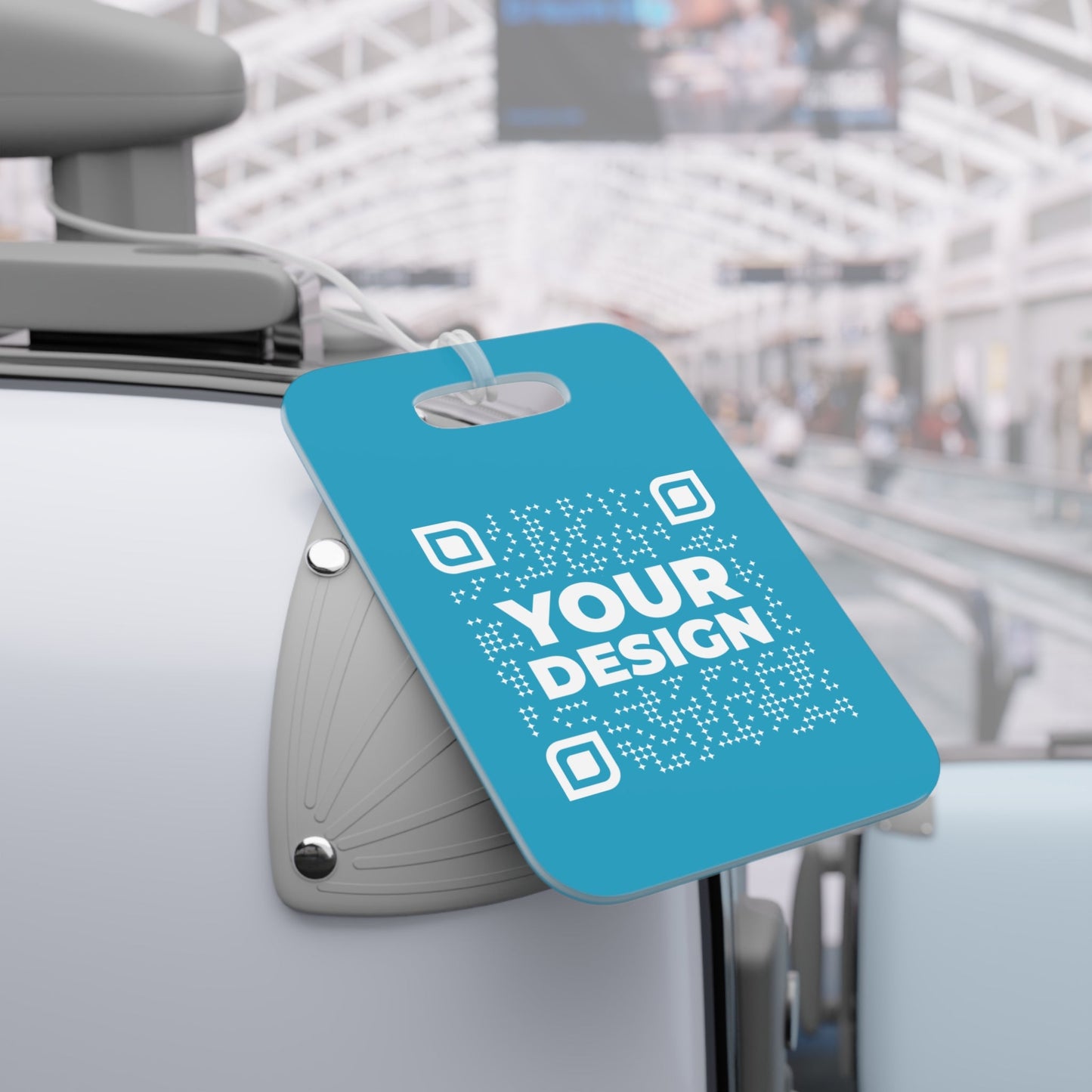 Luggage Tag – Turquoise - QR NATION