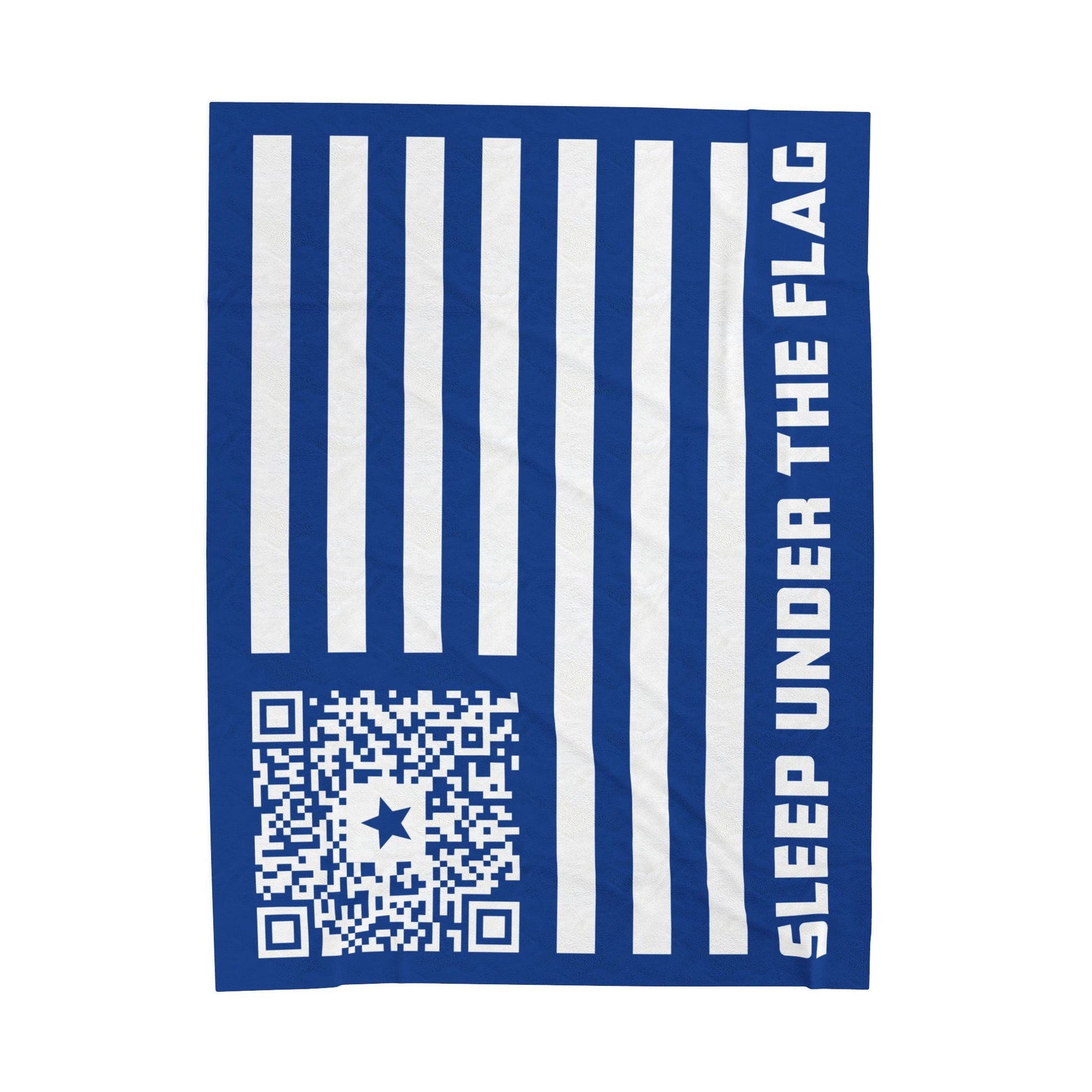 Patriot – Blanket – Dark Blue – Sleep Under the Flag - QR NATION
