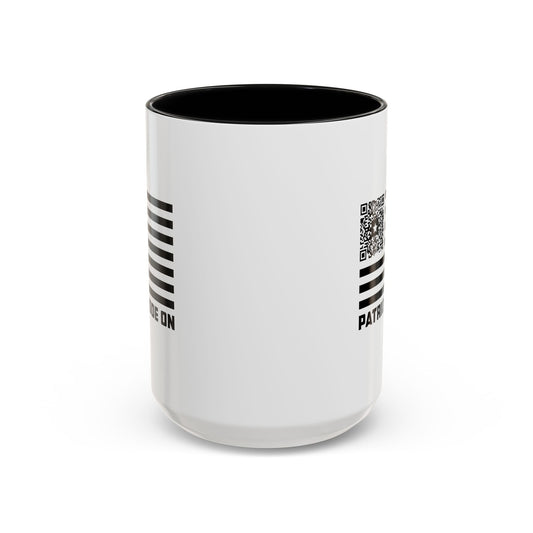 Patriot – Mug – Black – Patriot Mode On - QR NATION