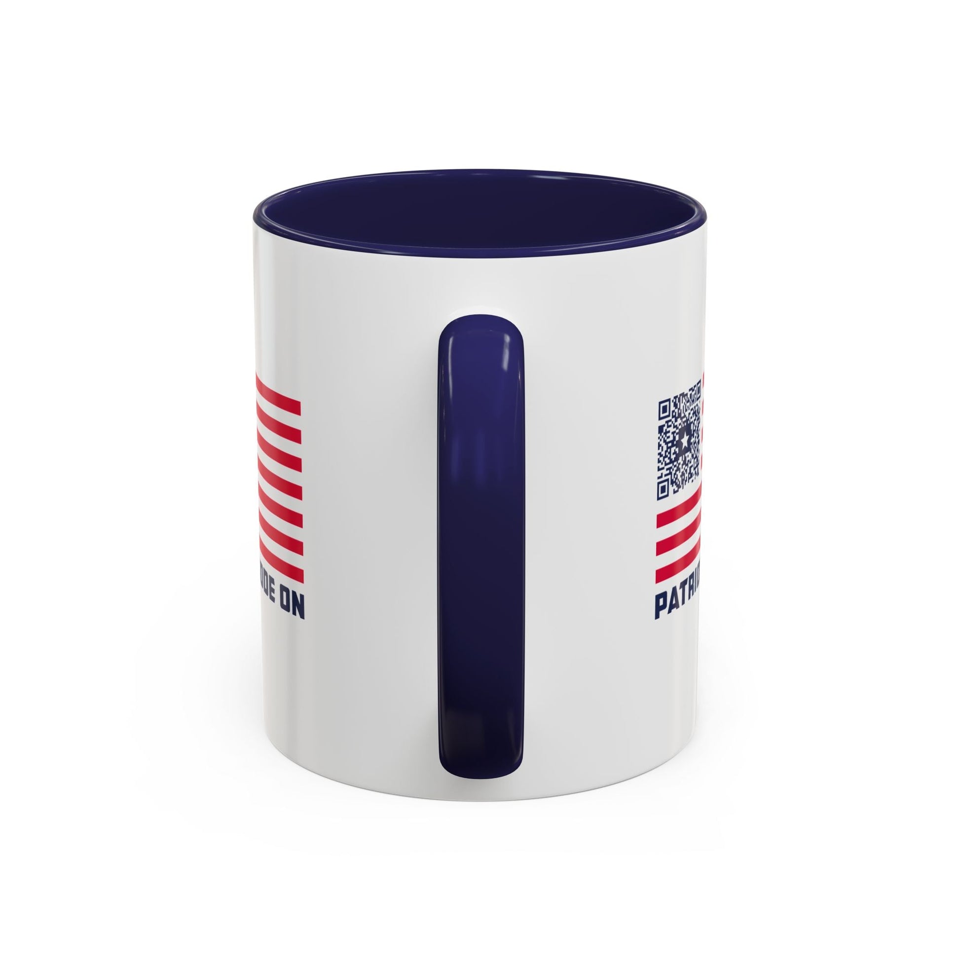 Patriot – Mug – Navy – Patriot Mode On - QR NATION