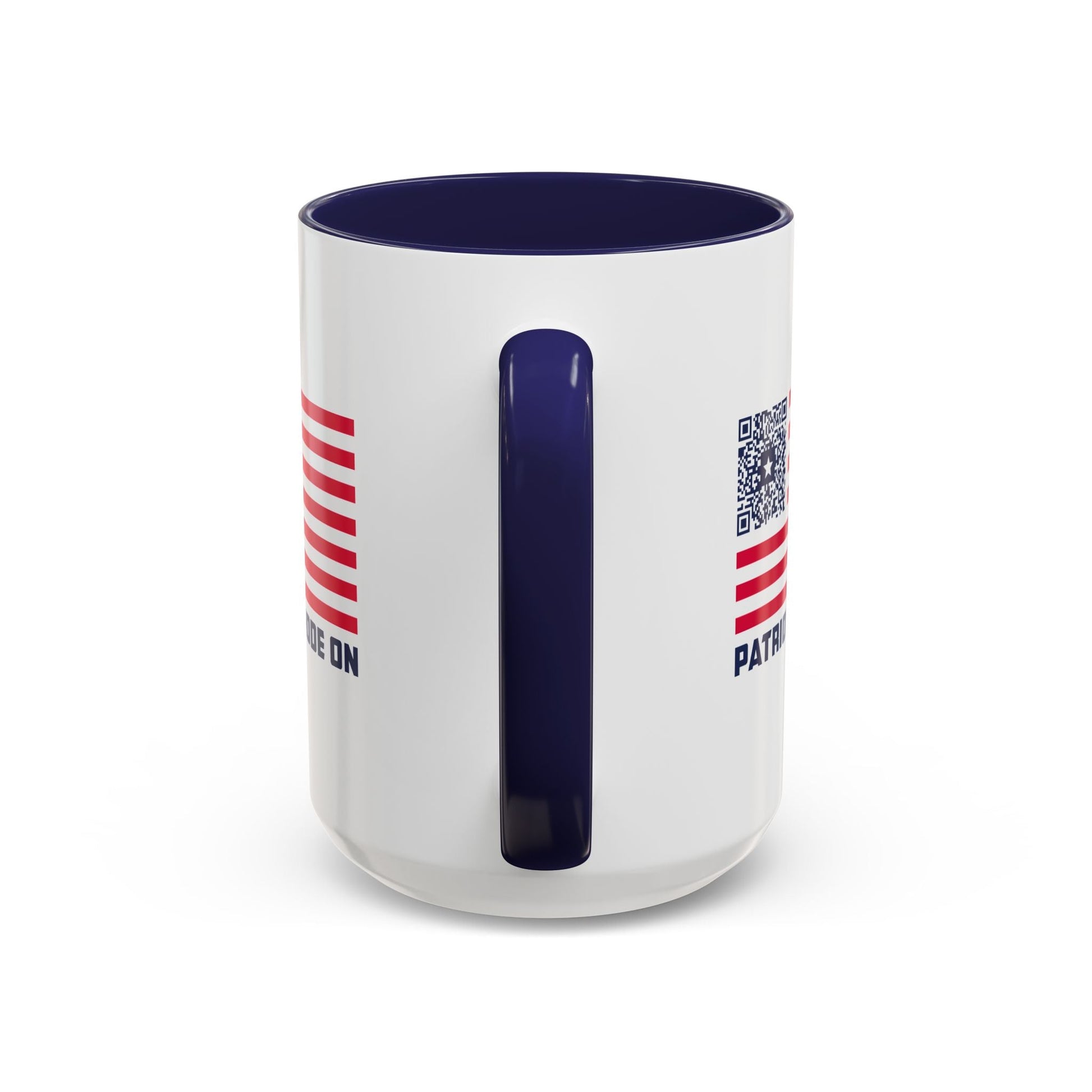 Patriot – Mug – Navy – Patriot Mode On - QR NATION