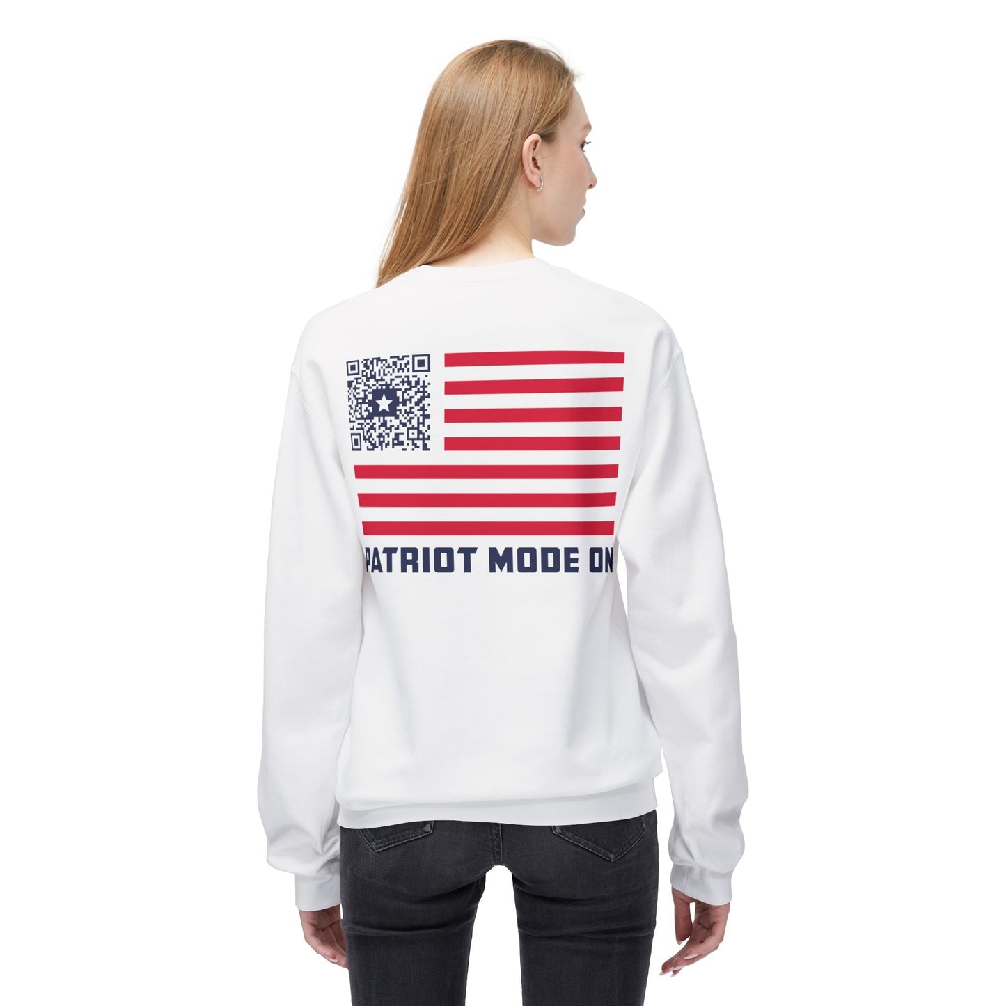 Patriot – Sweatshirt – Patriot Mode On - QR NATION