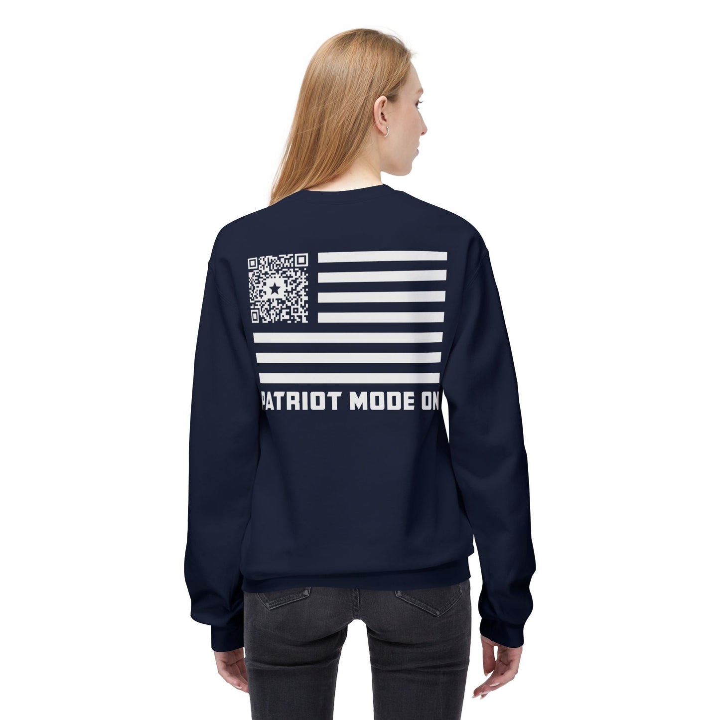 Patriot – Sweatshirt – Patriot Mode On - QR NATION