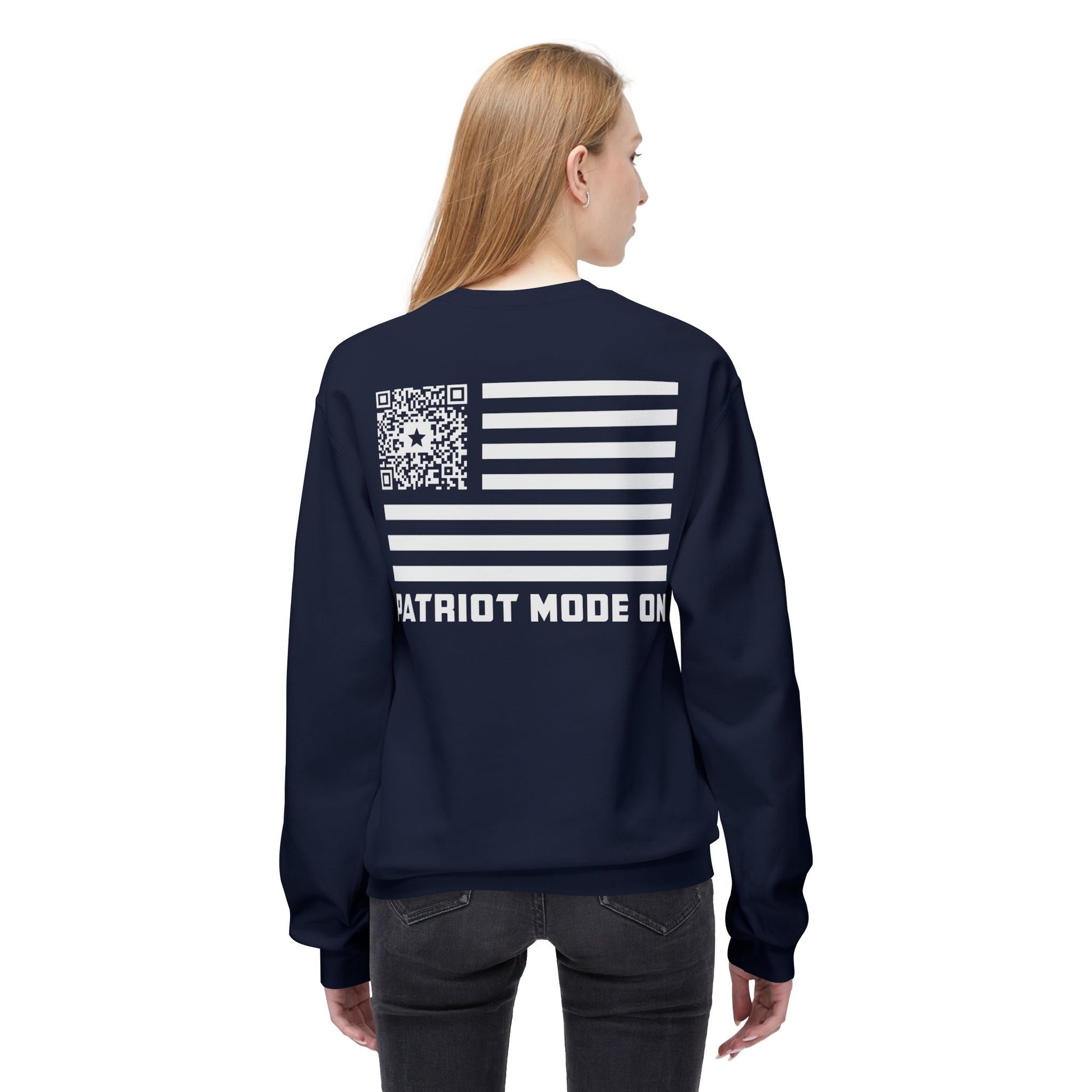 Patriot – Sweatshirt – Patriot Mode On - QR NATION