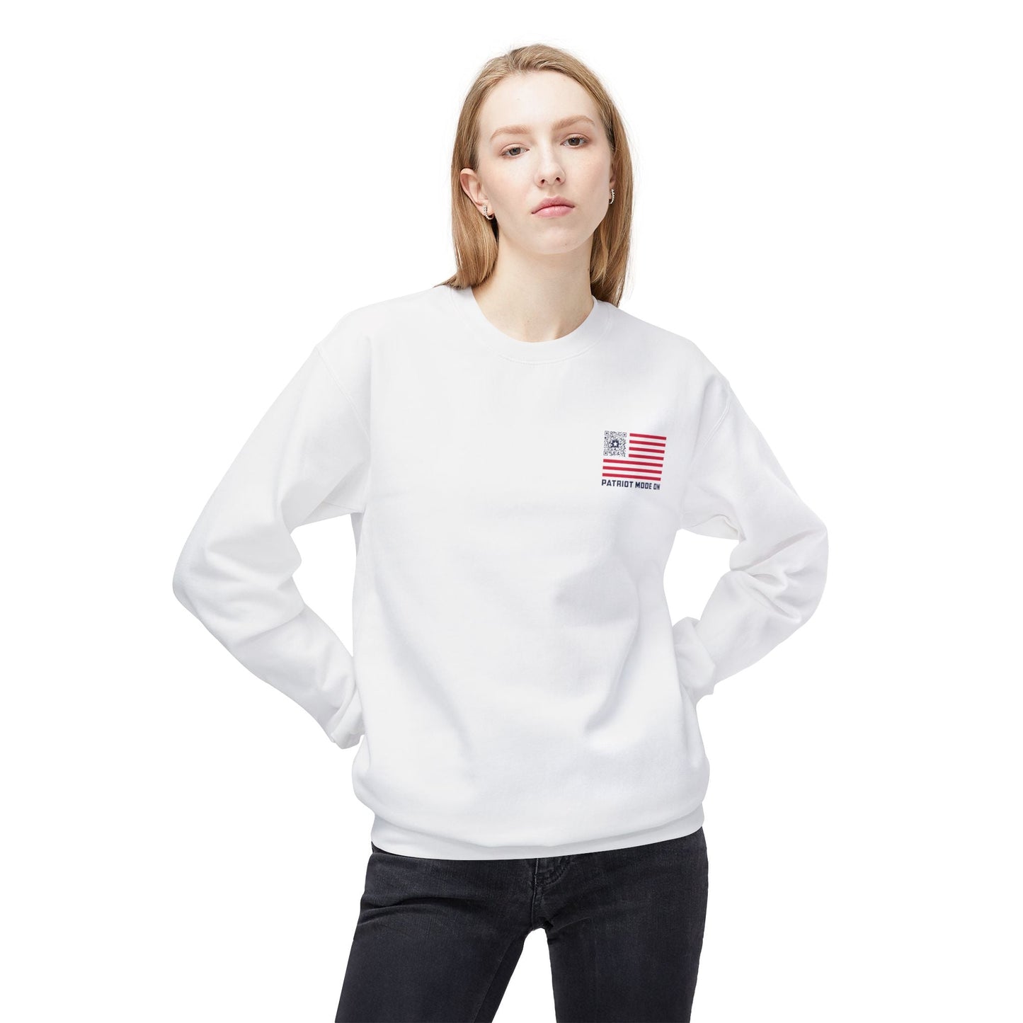 Patriot – Sweatshirt – Patriot Mode On - QR NATION