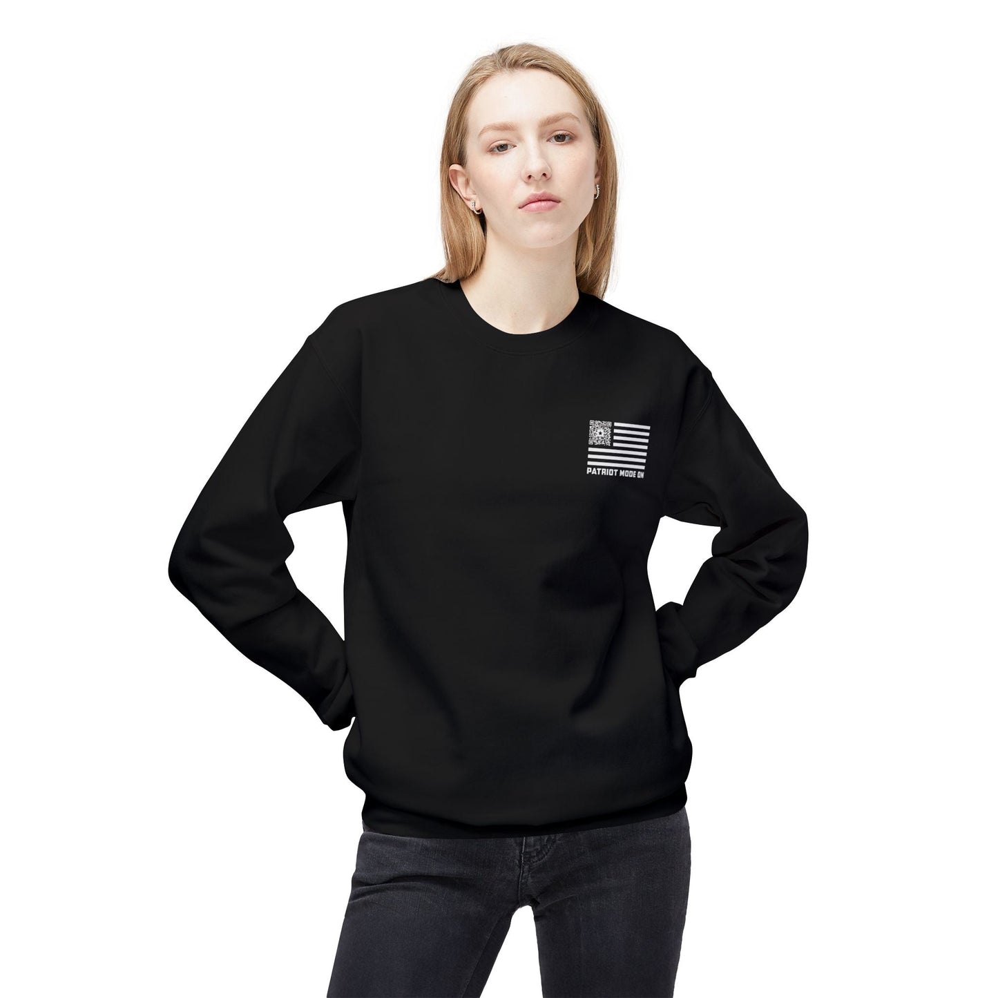 Patriot – Sweatshirt – Patriot Mode On - QR NATION
