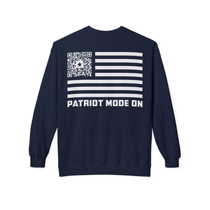 Patriot – Sweatshirt – Patriot Mode On - QR NATION