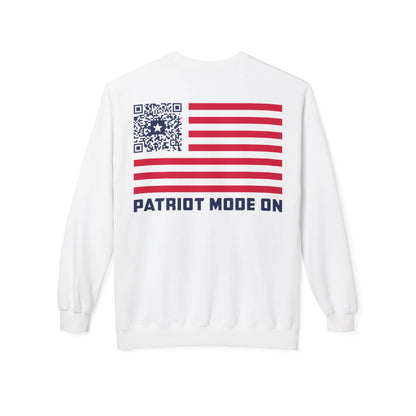 Patriot – Sweatshirt – Patriot Mode On - QR NATION