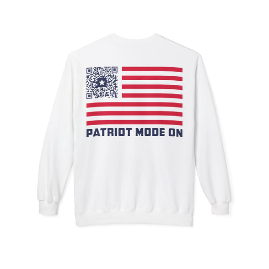 Patriot – Sweatshirt – Patriot Mode On - QR NATION