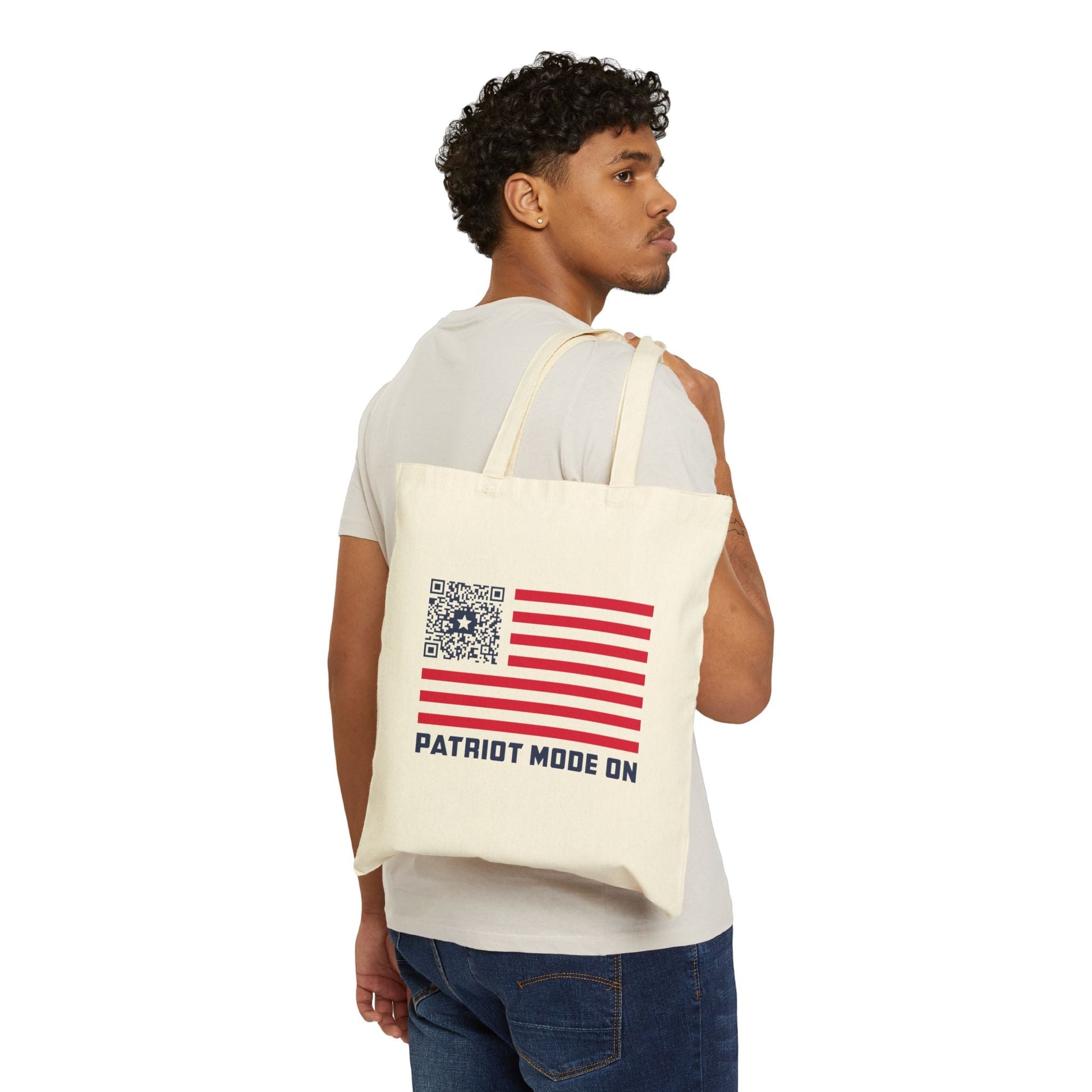 Patriot – Tote Bag – Patriot Mode On - QR NATION
