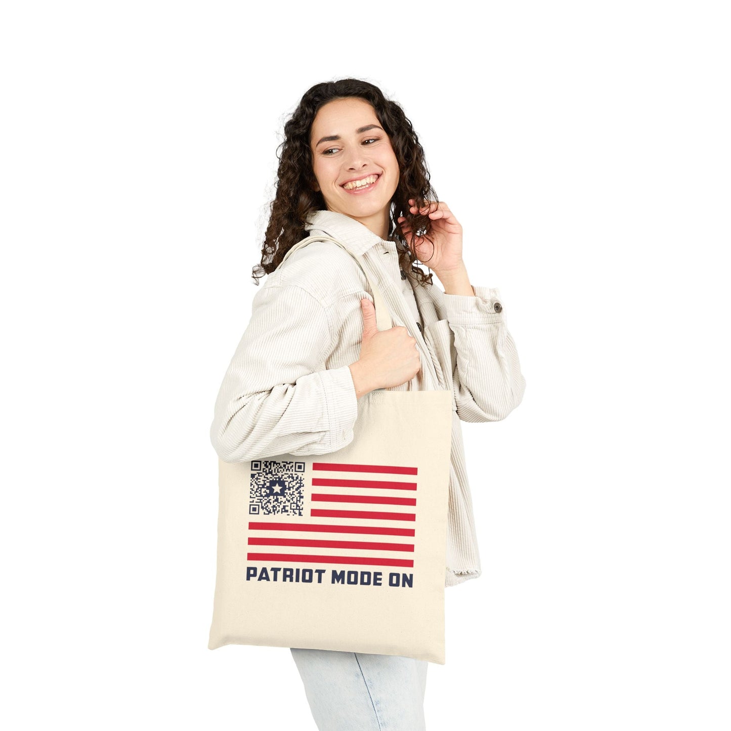 Patriot – Tote Bag – Patriot Mode On - QR NATION