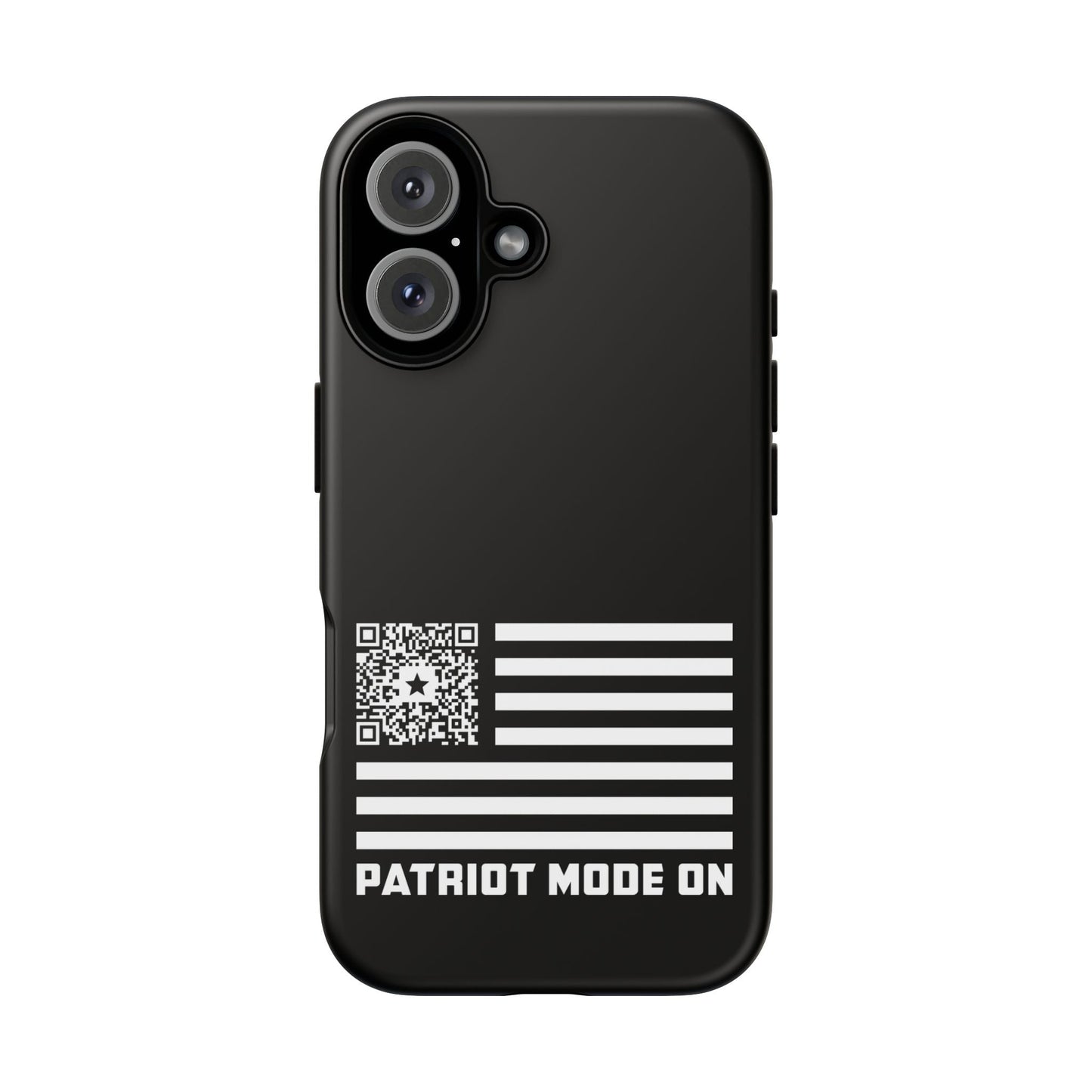 Patriot – Tough Case – Black – Patriot Mode On - QR NATION
