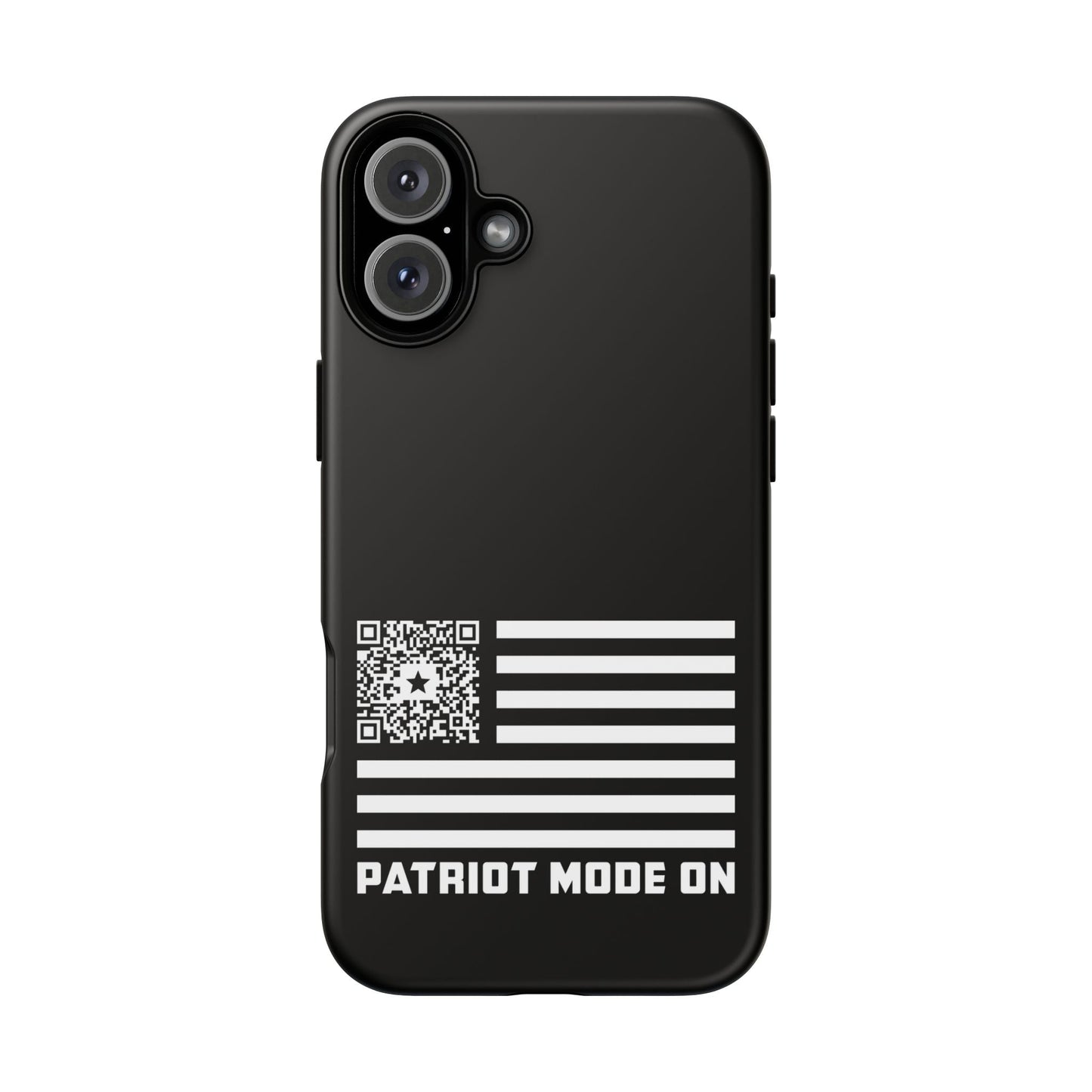 Patriot – Tough Case – Black – Patriot Mode On - QR NATION