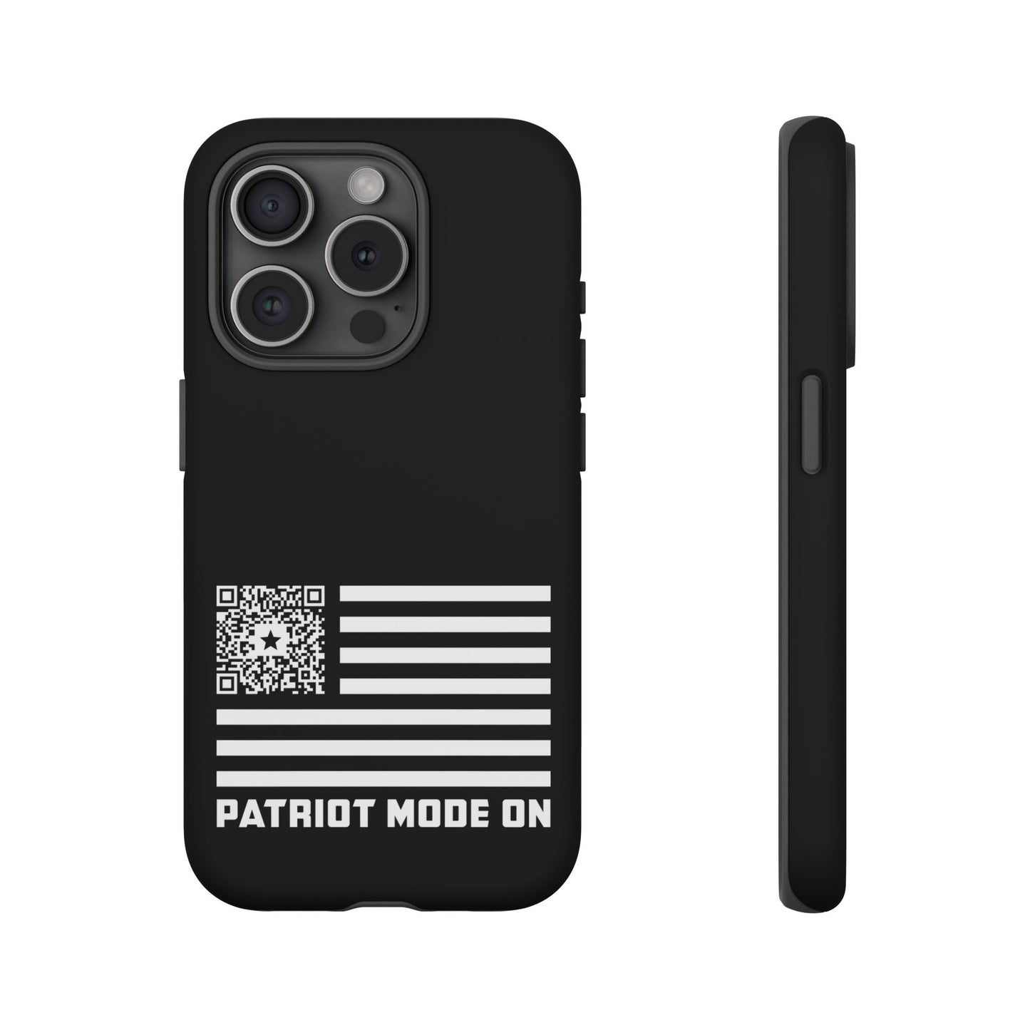 Patriot – Tough Case – Black – Patriot Mode On - QR NATION