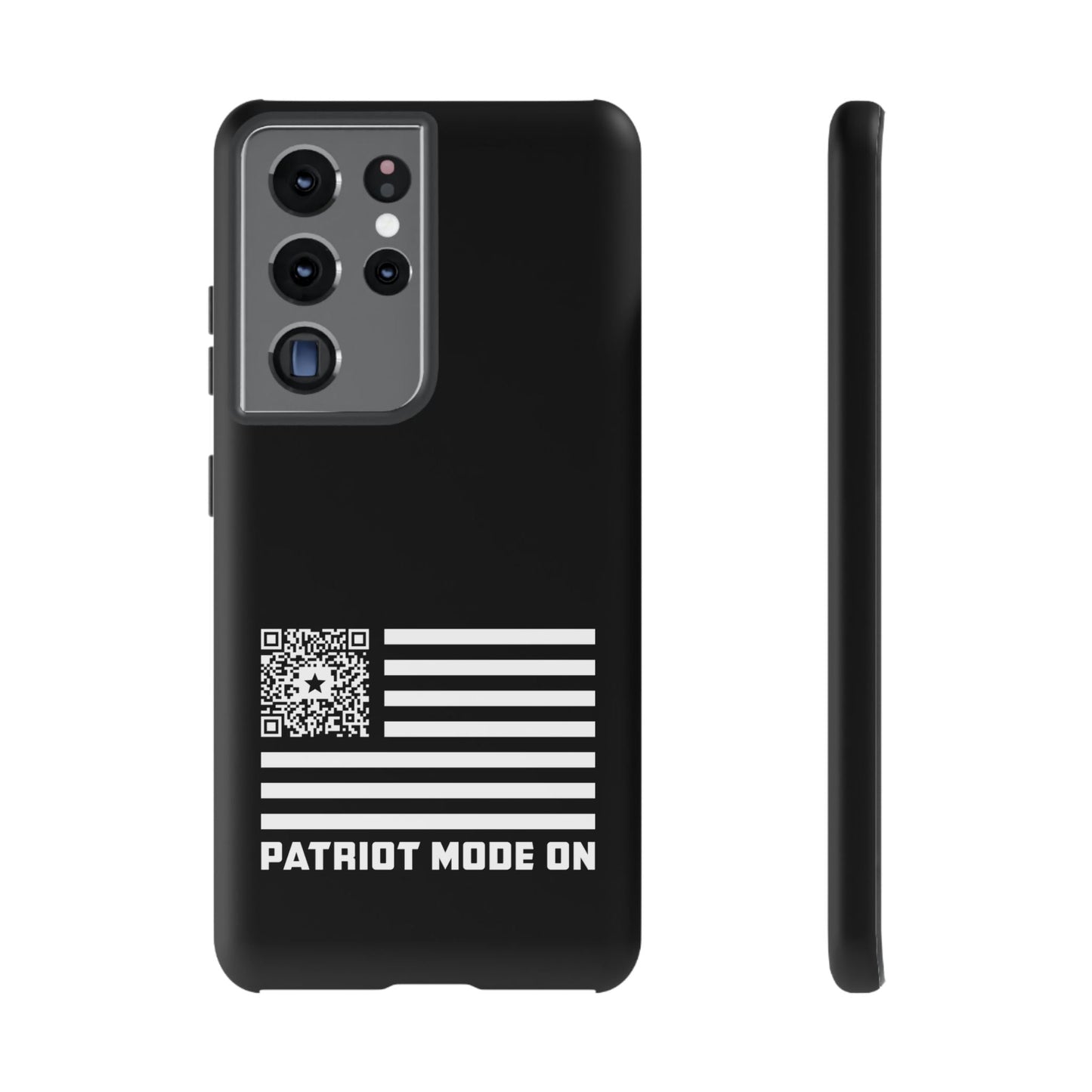 Patriot – Tough Case – Black – Patriot Mode On - QR NATION