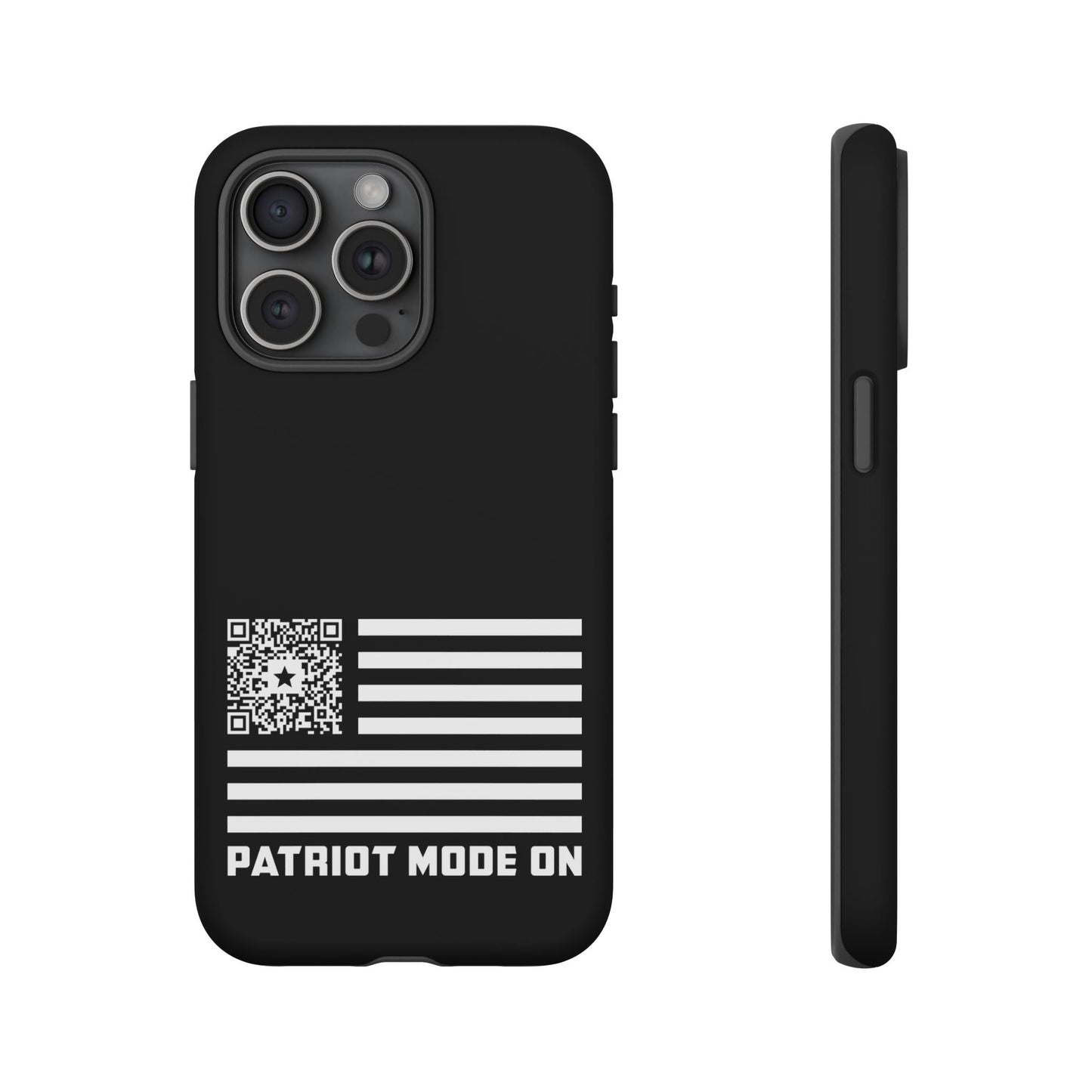 Patriot – Tough Case – Black – Patriot Mode On - QR NATION