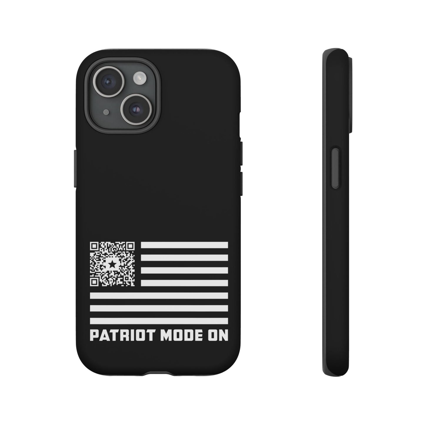 Patriot – Tough Case – Black – Patriot Mode On - QR NATION