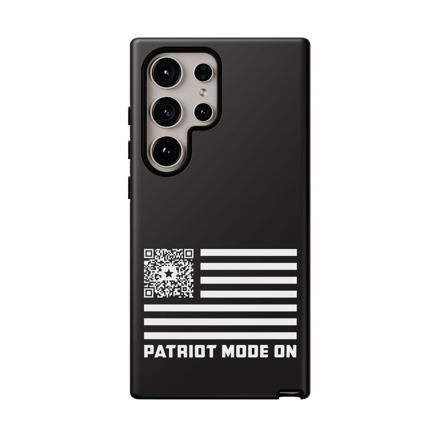 Patriot – Tough Case – Black – Patriot Mode On - QR NATION