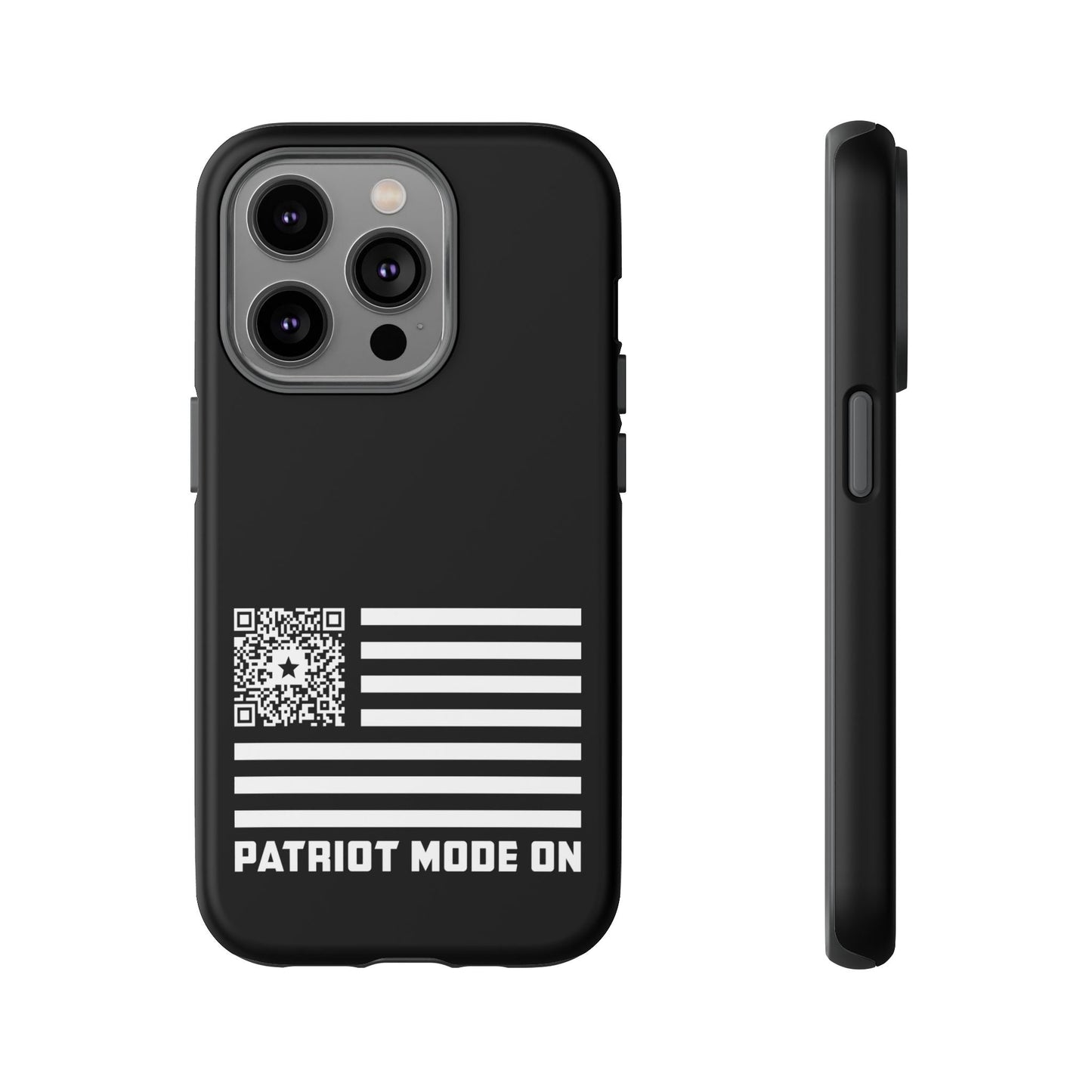 Patriot – Tough Case – Black – Patriot Mode On - QR NATION