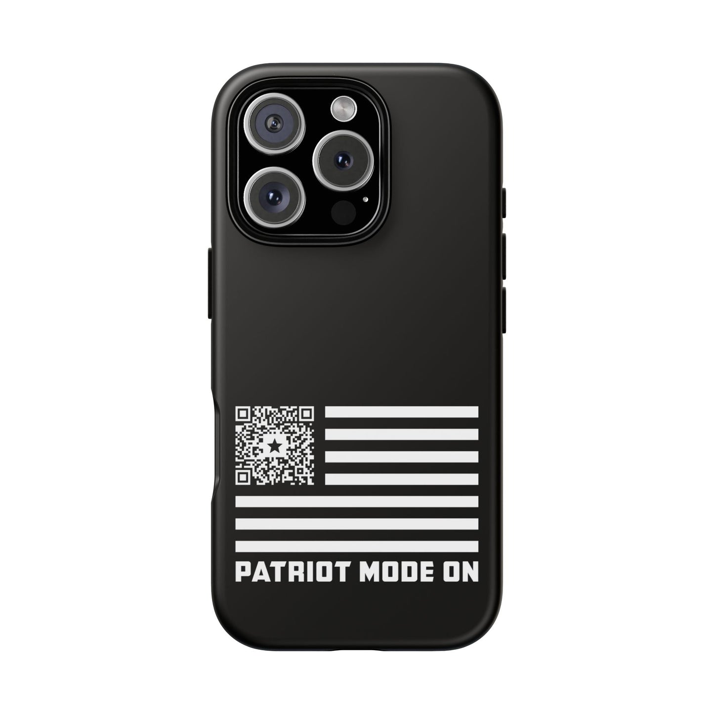 Patriot – Tough Case – Black – Patriot Mode On - QR NATION