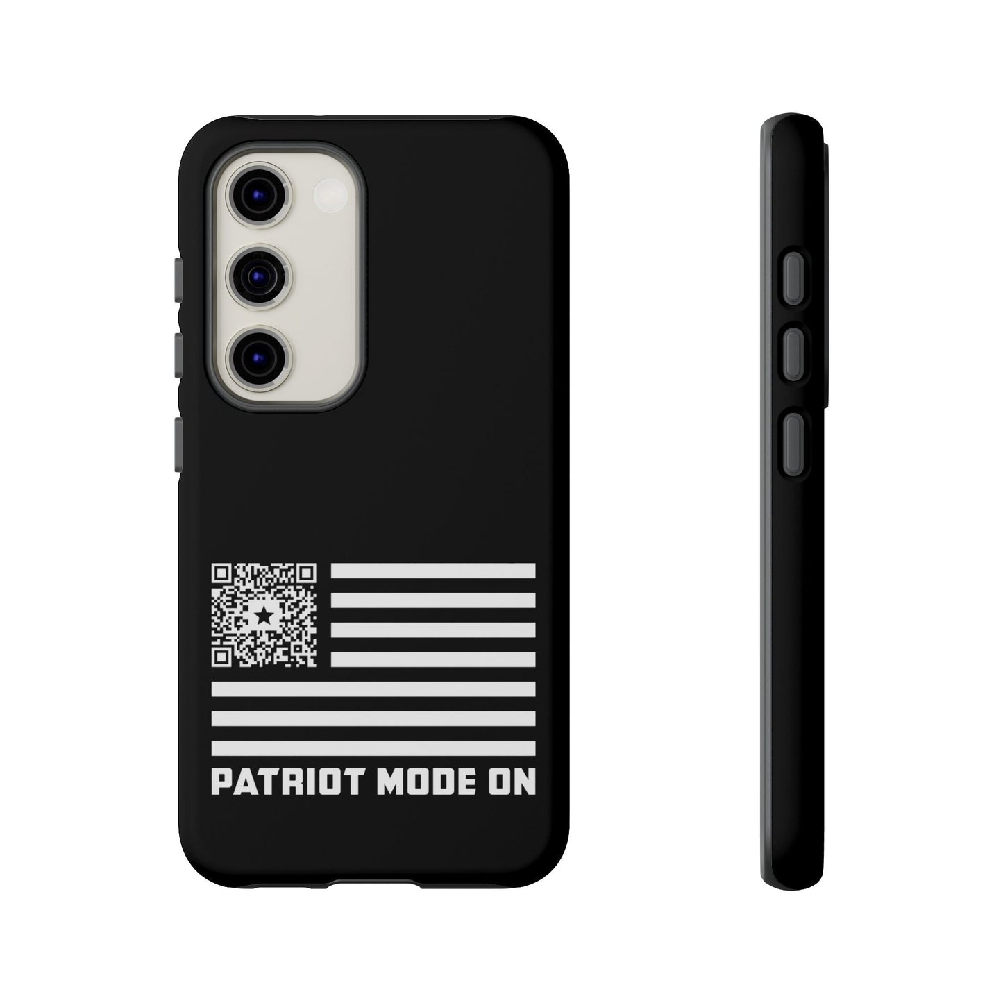 Patriot – Tough Case – Black – Patriot Mode On - QR NATION
