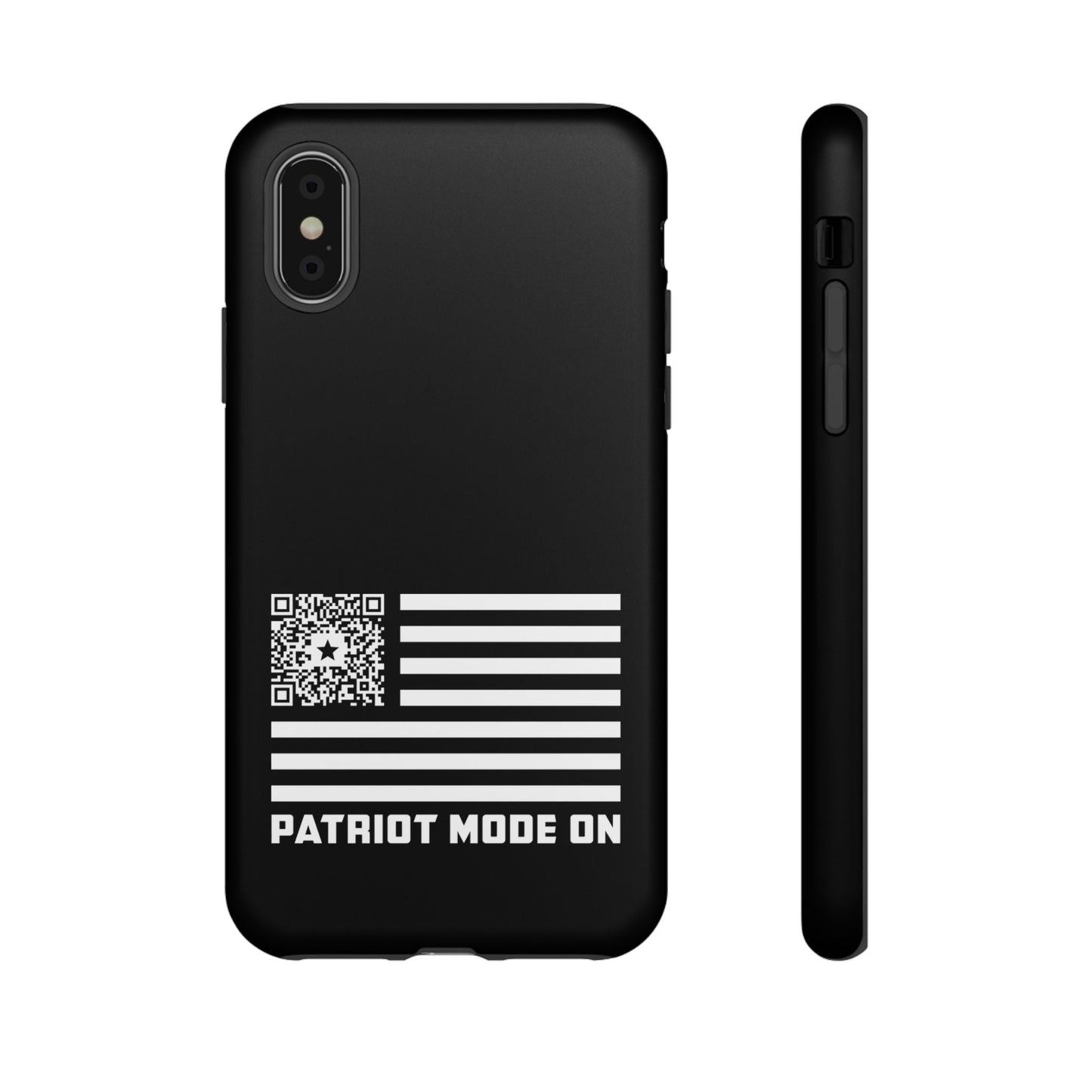 Patriot – Tough Case – Black – Patriot Mode On - QR NATION