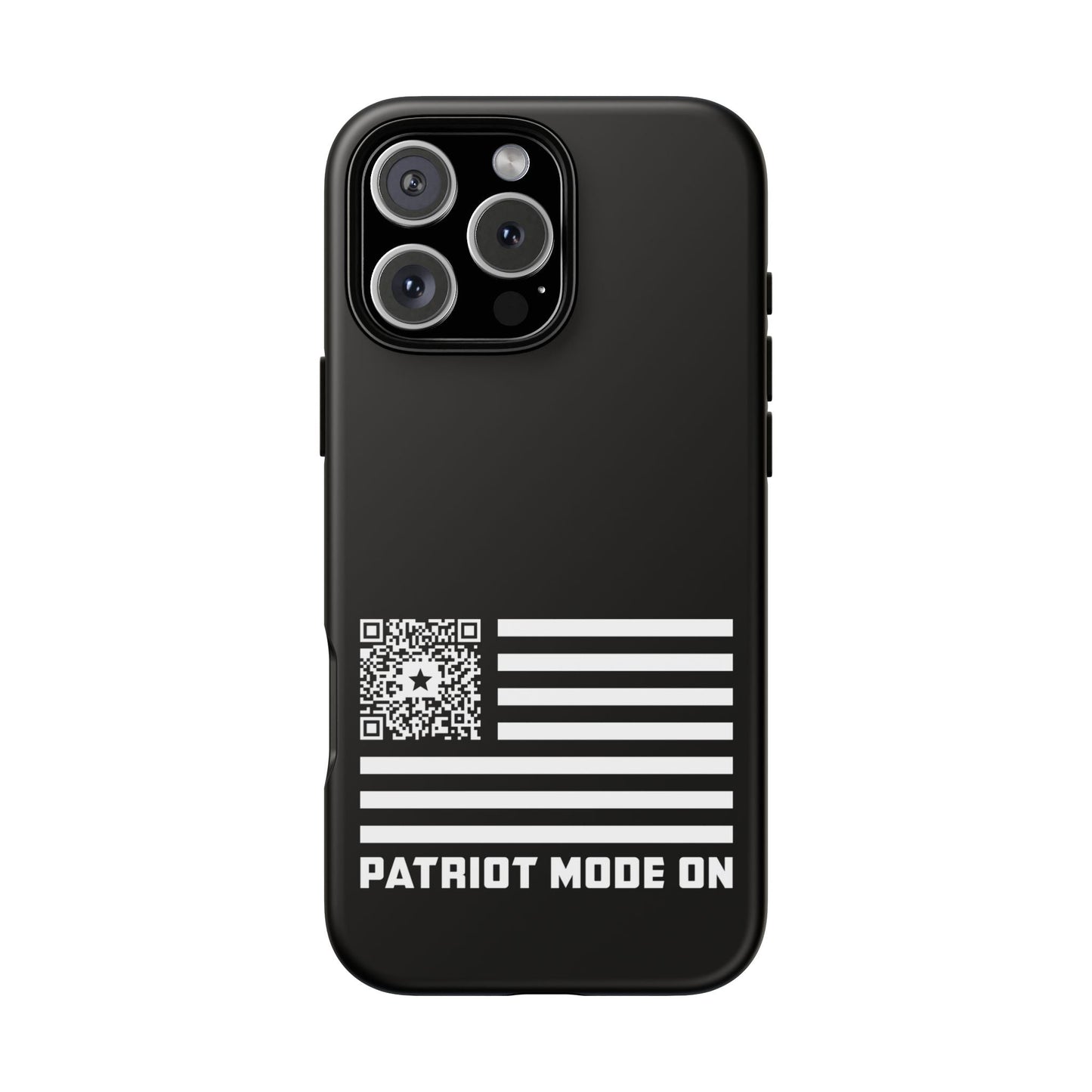 Patriot – Tough Case – Black – Patriot Mode On - QR NATION