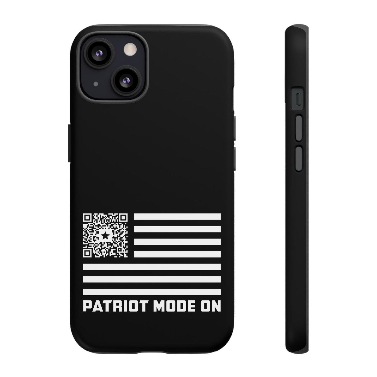 Patriot – Tough Case – Black – Patriot Mode On - QR NATION