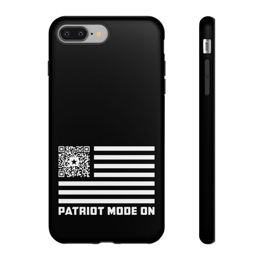 Patriot – Tough Case – Black – Patriot Mode On - QR NATION