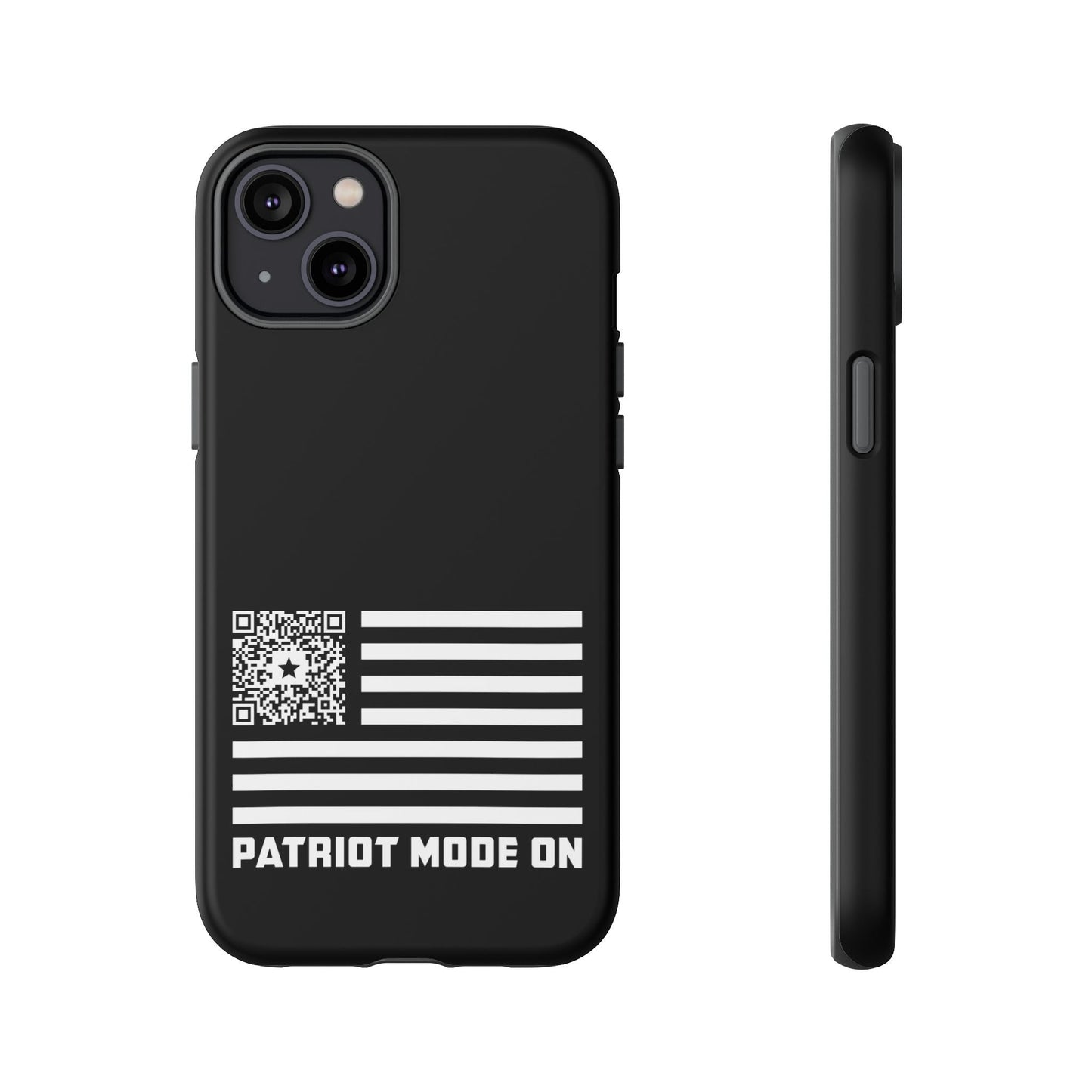 Patriot – Tough Case – Black – Patriot Mode On - QR NATION
