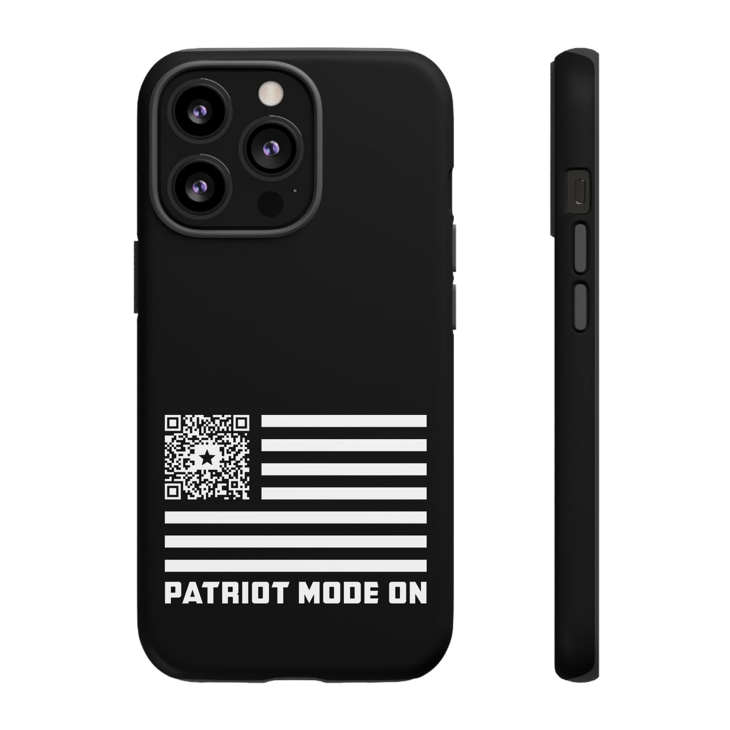 Patriot – Tough Case – Black – Patriot Mode On - QR NATION