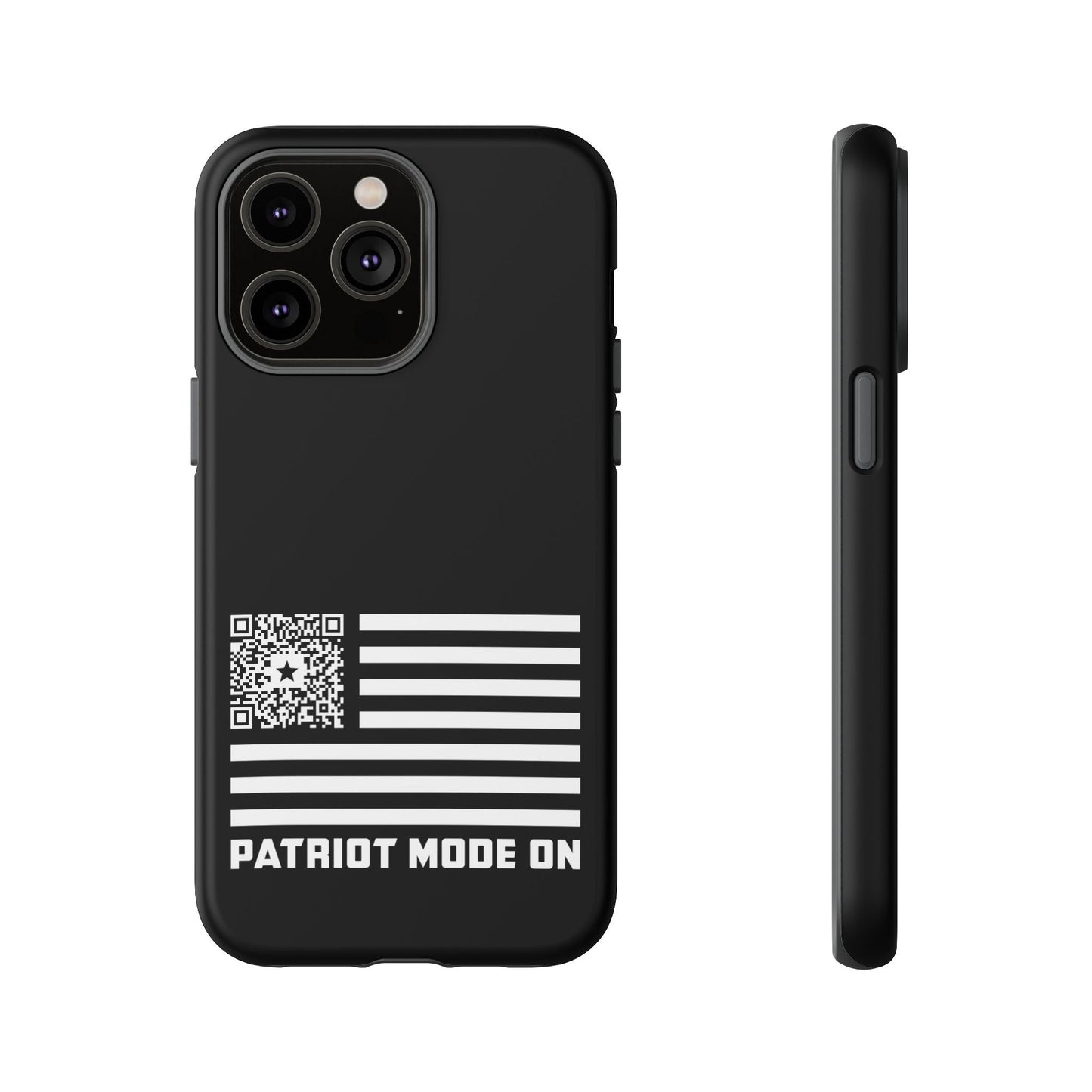 Patriot – Tough Case – Black – Patriot Mode On - QR NATION