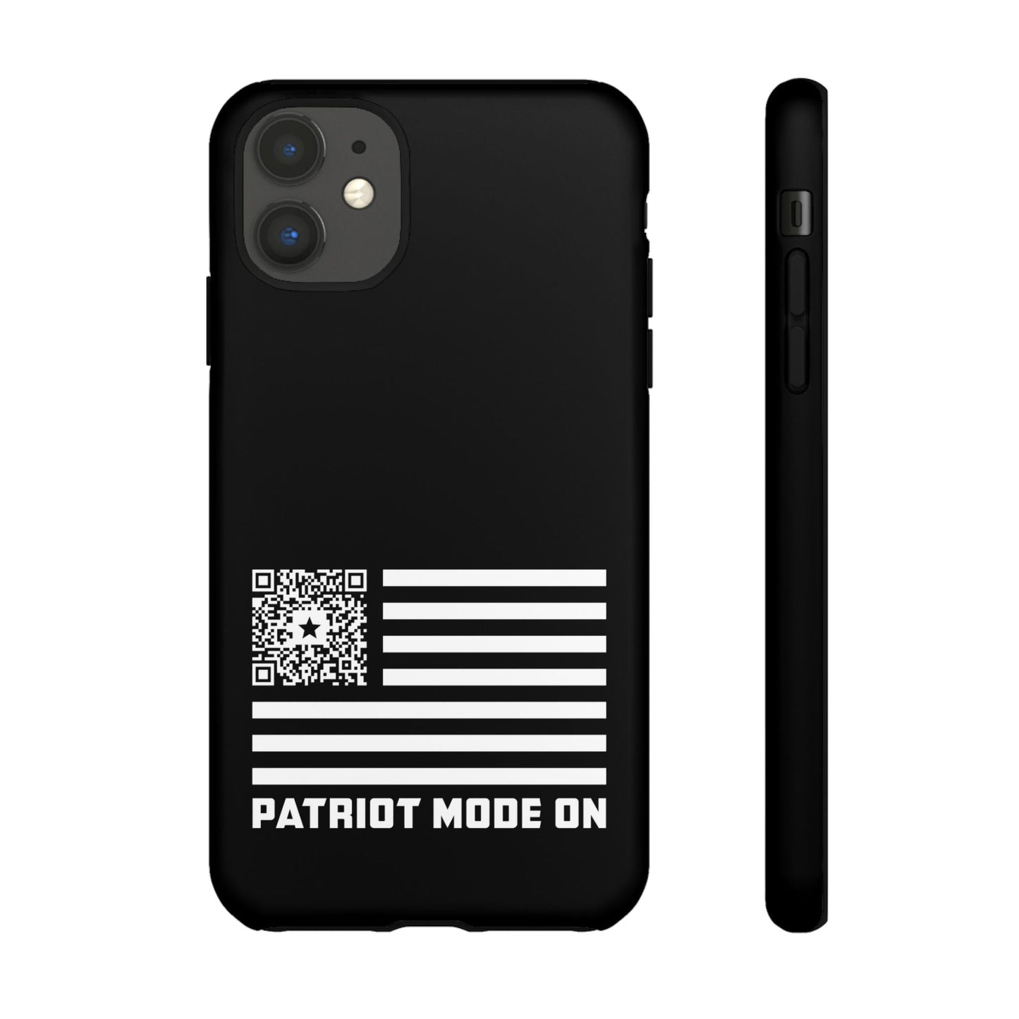 Patriot – Tough Case – Black – Patriot Mode On - QR NATION