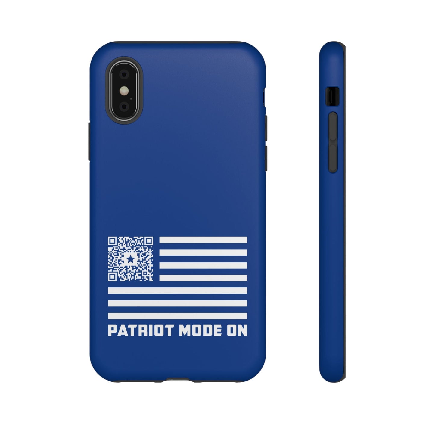Patriot – Tough Case – Dark Blue – Patriot Mode On - QR NATION