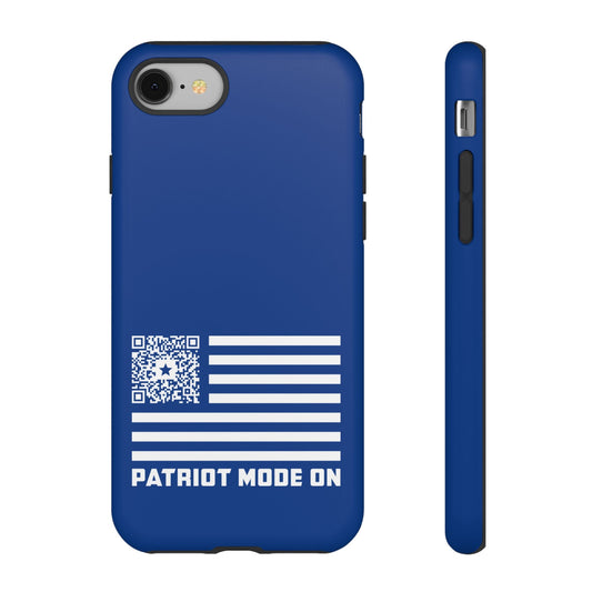 Patriot – Tough Case – Dark Blue – Patriot Mode On - QR NATION
