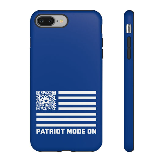 Patriot β Tough Case β Dark Blue β Patriot Mode On - QR NATION