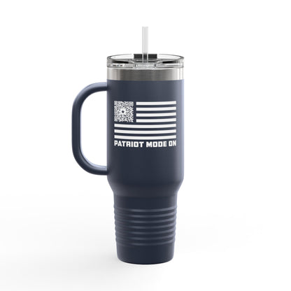 Patriot – Travel Mug – Patriot Mode On - QR NATION