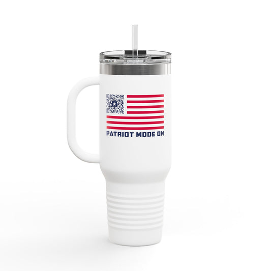 Patriot – Travel Mug – Patriot Mode On - QR NATION