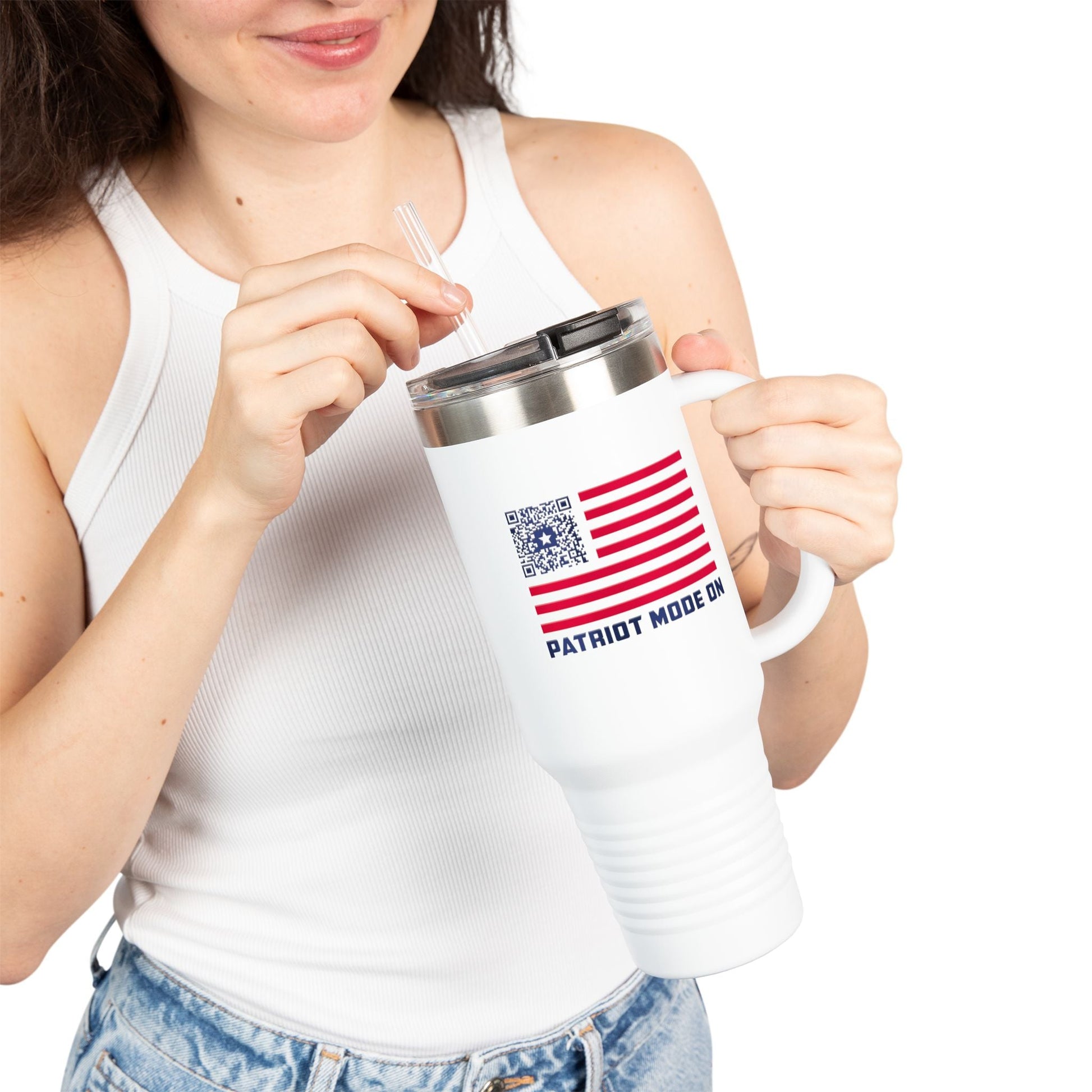 Patriot – Travel Mug – Patriot Mode On - QR NATION