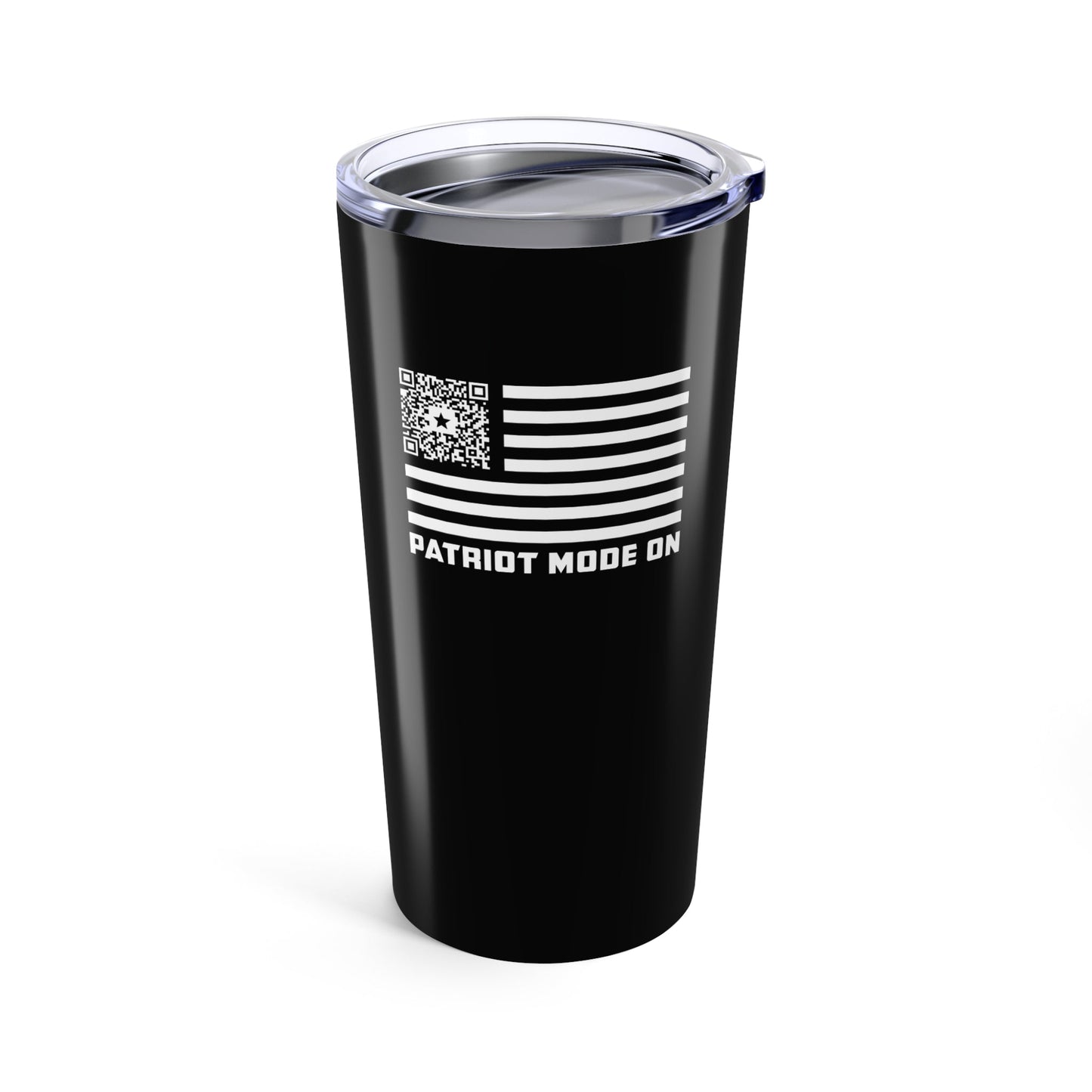 Patriot – Tumbler – Black – Patriot Mode On - QR NATION